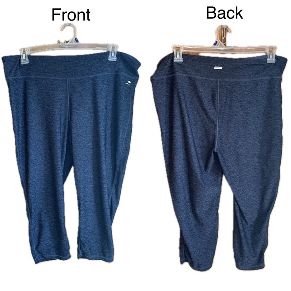 Energy Zone Speed Dri Capri Leggings (Performance), 2X, lot of 3 - Picture 2 of 14